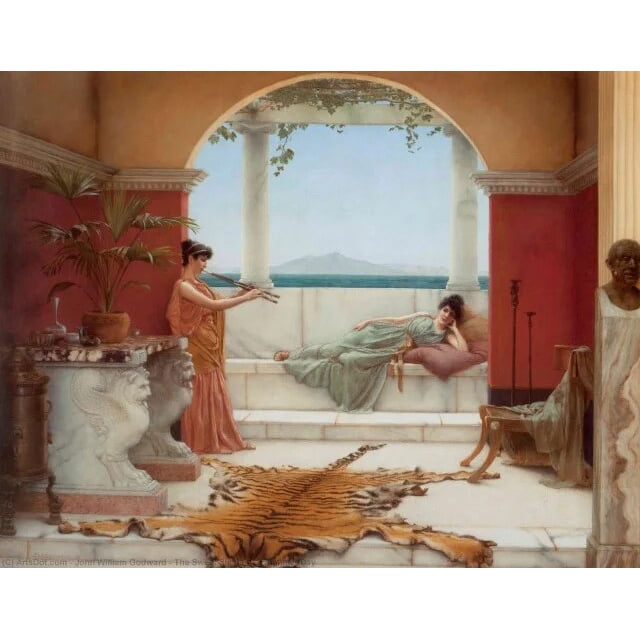 Pinturas en lienzo Vintage de corte Noble para mujer, carteles e impresiones de paisaje, arte de pared moderno, imagen para sala de estar, decoración del hogar