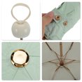 thumbnail image 3 of Unique Bargains 1 Pcs Compact Umbrella 5-Fold Umbrella Beige Light Green, 3 of 6