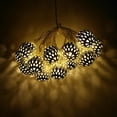thumbnail image 5 of KAKOWELY string lights ball lamp LED Globe String Lights LED Ball Fairy Starry Light for Wedding Holiday Party Christmas Decor with 20 Bulbs - USB Pattern(Warm White), 5 of 5