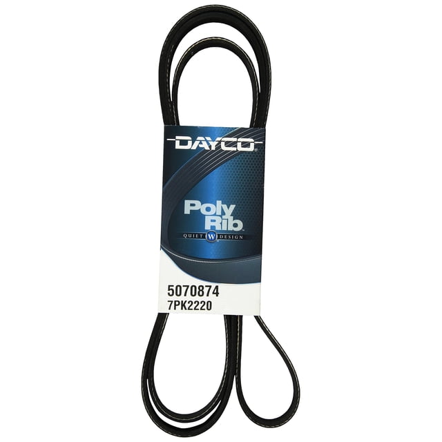 Dayco 5070874 Cinturón Serpentino Negro