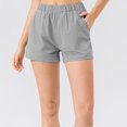 thumbnail image 2 of Uaswgudfs Women's Summer Short - Comfortable Cotton Blend, for Gym, Dance, Elastic Waistband, Soft Fabri With pocket 2025, 2 of 5