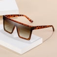 thumbnail image 1 of Gafas de sol Moda Gafas de sol de una sola pieza con montura grande Moda retro Hombres y mujeres europeos y americanos Pareja Gafas Moda, 1 of 5