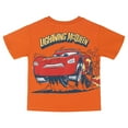 thumbnail image 3 of Disney Cars Lightning McQueen T-Shirt and Shorts Outfit Set Toddler to Big Kid, 3 of 5