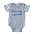 thumbnail image 1 of CafePress - Such A Genius_2 - Cute Infant Baby Football Bodysuit, 1 of 1