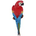 thumbnail image 1 of nipocaio Delaman Resin Parrot Figurine Model Toy Model Figurine Garden Sculptures Wall Decorations (Color : Red, Size: Lift), 1 of 5