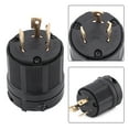 thumbnail image 3 of Rdeghly NEMA L6-30P 30A 250V 3 Wire Twist Lock Electrical Plug Connector, 3 Wire Twist Lock Plug ,Twist Lock Electrical Plug, 3 of 7