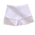 thumbnail image 2 of Womens Cotton Underwear Fashion Women's Lace Solid Bow Stretch Panties High Waist Underpants Panties Women Cotton Underwear White XL, 2 of 3