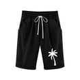 thumbnail image 2 of Toddler Kids Girls Casual Bermuda Shorts Drawstring Elastic Waistband Beach Shorts 3-13 Years, 2 of 4