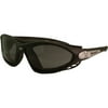 Solar Bat Speed Polarized Sunglasses, Black