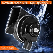 OEMASSIVE 12V 125db Pair Loud Twin Tone Snail Horn For BMW F01 F02 F03 F04 X3 F25 X4 F26