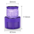 thumbnail image 2 of Accesorios de aspiradora Dyson Dyson aplicables Filtro de aire de entrada y salida Pantalla V10 US SV12 Elemento de filtro HEPA trasero, 2 of 5