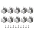 thumbnail image 1 of Unique Bargains LED Strip Light Clips Mounting Bracket Fixing Clips with Screws for 8mm-11mm Light Cable Ribbon 100 Pack, 1 of 6