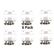 SP Manufacturing AFTERMARKET Coleman Replacement Cooler Hinges   Stainless Screws  Replaces Part#'s: 3000005298 5256-1851 5283-1141 6262-1141 (SIX Pack)