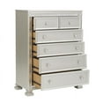 thumbnail image 6 of Home Elegance 1958-9 52.5 x 19.5 x 40.5 in. Bevelle Chest - Silver, 6 of 8