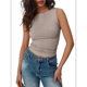 thumbnail image 2 of Chaleco Sin Mangas Sexy de Moda para Mujer Gris M, 2 of 8