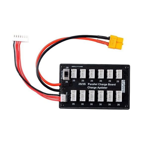 Sinyiin Fast Speed 4Amp Charging Board For 2S 3S Batteries Water Gel Blasters Accessories 7.4V 11.1V Support