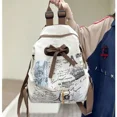 thumbnail image 2 of Mochila de nailon con grafiti versátil y de gran venta para mujer, nueva tendencia 2024, bolso escolar de gran capacidad para desplazamientos, 2 of 5
