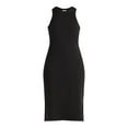 thumbnail image 4 of Time and Tru Women's High Neck Tank Dress, XS-XXXL, 4 of 4