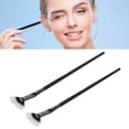 thumbnail image 2 of 2pcs Mascara Fan Bent Brush Double Layer Prevent Clumping Enhance Lower Lashes Fan Mascara Application Brushes, 2 of 8