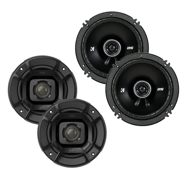 Polk 4Inch 135W 2Way Car Audio Speakers w/ Kicker 6.5