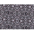 thumbnail image 2 of Zelouf High Multi Chiffon Print  , Sewing, DIY, Crafts Fabric by the Yard, 891 Coral/blk, 7 Yard, 2 of 2
