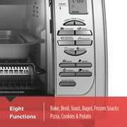 BLACK+DECKER Countertop Convection Toaster Oven, Stainless Steel, CTO6335S
