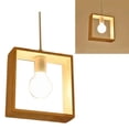 thumbnail image 4 of Luz colgante LED Lámpara de Iluminación Tienda Lámpara cho Cuadrado 21x21x15cm Yuyangstore Lámpara colgante de techo, 4 of 7