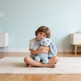 thumbnail image 6 of Bunny Stuffed Animal, 16.93in Cute Rabbit Plush, Home Decor Gift Soft Bunny Plush Long Ear Stuffed Animal (Purple), 6 of 6