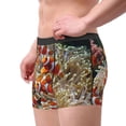 thumbnail image 2 of Pofeuu Cute Anemone Fish Print Men’s Boxer Briefs, Moisture-Wicking Underwear, Regular,Trunk-XX-Large, 2 of 5