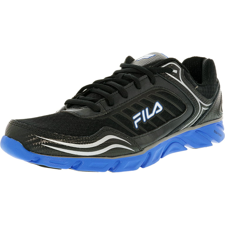 Fila Men's Memory Fresh 2 Blue/Metallic Silver Ankle-High Running Shoe - 11M -