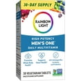 thumbnail image 6 of Multivitamin for Men with Vitamin C, D, Zinc, and Probiotics | 30 Vegetarian Tablets | by Rainbow Light, 6 of 8
