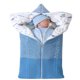thumbnail image 1 of Manta para cochecito, manta para envolver a recién nacidos, saco de dormir de invierno cálido para niños o niñas de 0 a 12 meses, 1 of 5