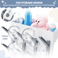 thumbnail image 3 of Organizador secador para biberones Dayacoco, gris, libre de BPA, 3 of 7
