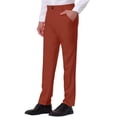 thumbnail image 4 of INSPIRE CHIC Men's Dress Business Pants Classic Fit Flat Front Suit Trousers, 4 of 6