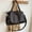 coffee, variant on Big Black Tote Bags for Women Large Hobo Shopper Bag Roomy Handbag Soft Leather Crossbody Bag Ladies Travel Shoulder Bag