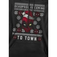 thumbnail image 3 of Deadpool Mens Coming To Town Hoodie, 3 of 4