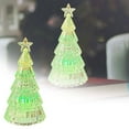 thumbnail image 2 of LED Christmas Tree Lights Battery Operated Tabletop Decoration, PC Material Artificial Mini Christmas Tree with Lights for Fireplace Mantel Windowsill Bedroom Living Room Holiday Party Decor, 2 of 8