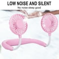 thumbnail image 5 of Harpi Portable Neck Fan, Sports Fans Luminous Aromatherapy Fan with Ultra Long Battery Life Lazy People Battery Operated Wearable Personal Fan Silent Small Fans on Sale and Clearance, 5 of 8