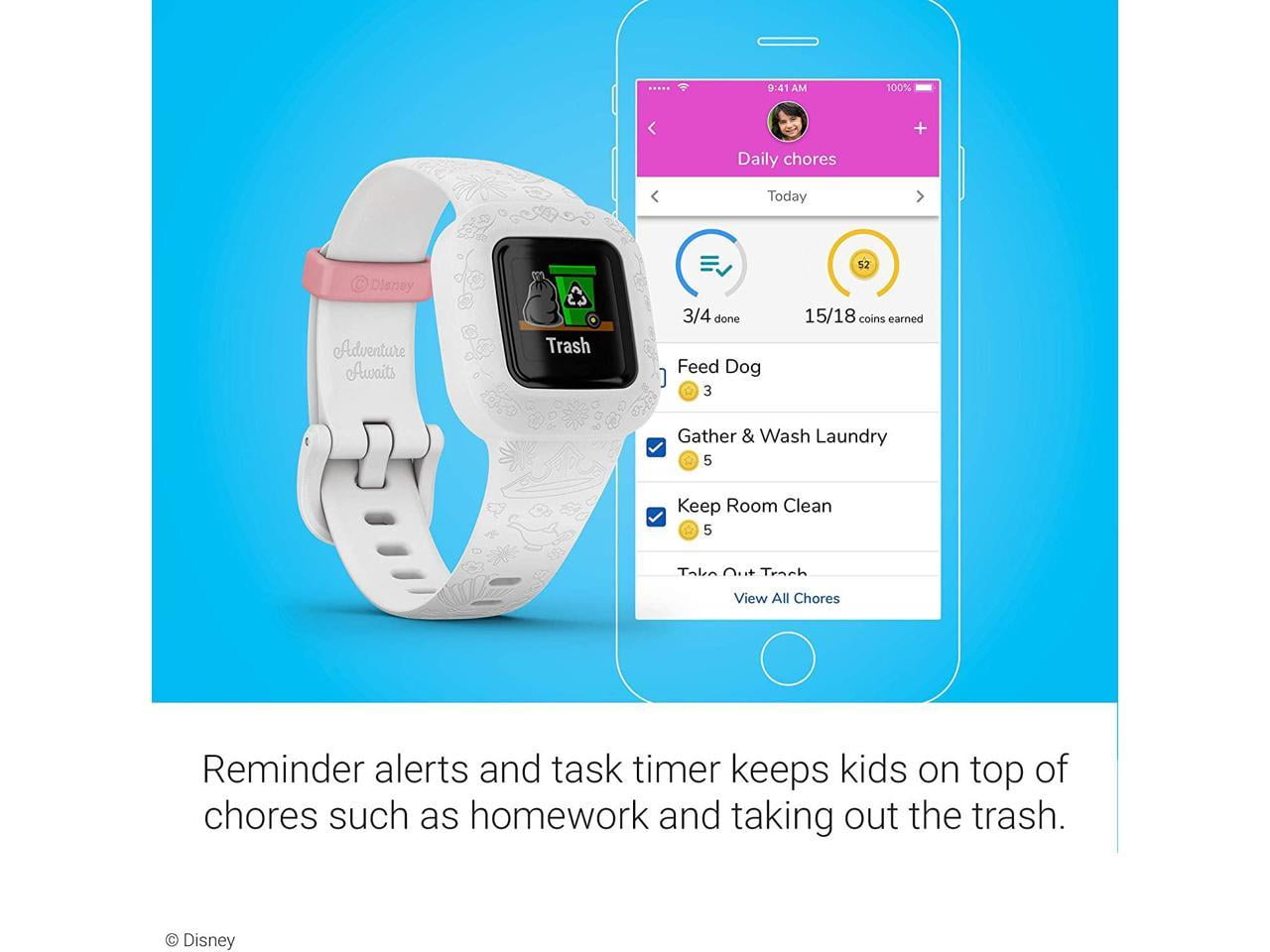 Garmin vivofit jr. 3 Fitness Tracker for Kids Swim Friendly