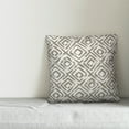 thumbnail image 3 of Creative Products Distressed Diamond Pattern 18x18 Spun Poly Pillow, 3 of 3