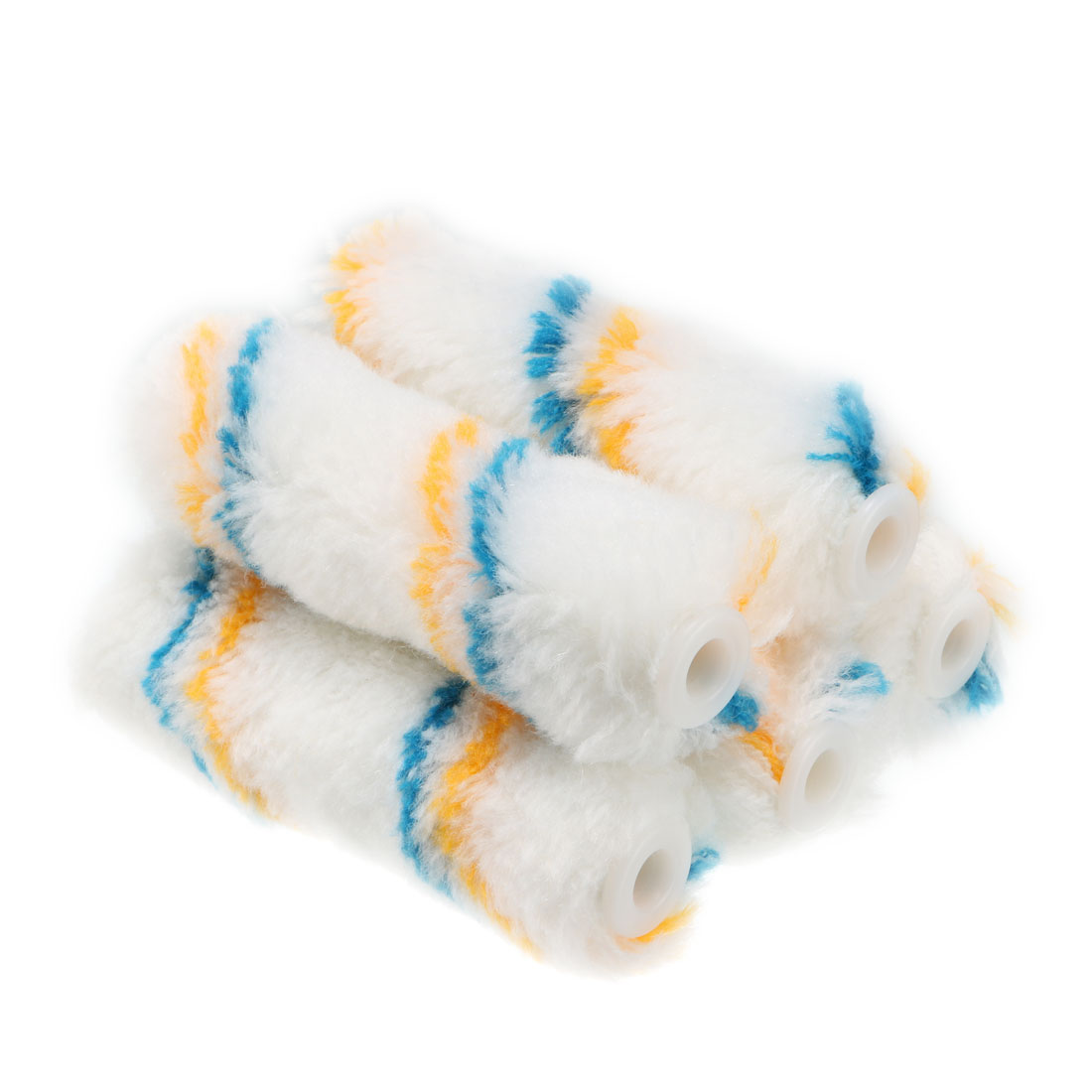 4 Inch Mini Fiber Paint Roller Cover Nap Painting Refill 1/4" Hole Dia