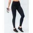 thumbnail image 4 of Women's High Waist Lounge Leggings Ultra Soft Workout Running Yoga Pants, Black, L, 4 of 7
