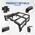 thumbnail image 5 of COMNOVA AUTOPART 23" Bed Rack Compatible with 09-25 Ford F150/ 09-25 Dodge Ram 1500/04-25 Nissan Titan Titan XD/14-25 Chevy Silverado , for Without Factory Bed Rails and Tonneau Bed Cover., 5 of 10