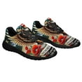 thumbnail image 6 of Memorial Day Remember And Honor Eagle Shoes Sneakers Black Size 5, 6 of 7