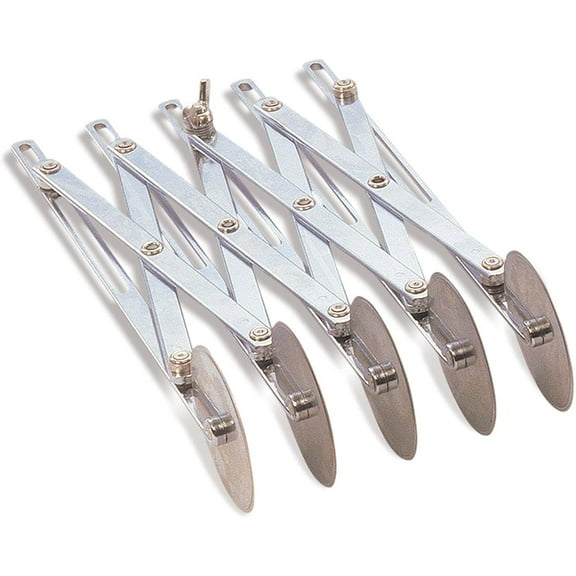 Ateco 13955 Adjustable Stainless Steel 5-Wheel Dough Divider