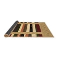 thumbnail image 2 of Ahgly Company Indoor Square Abstract Brown Contemporary Area Rugs, 3' Square, 2 of 4