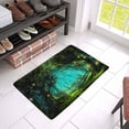 thumbnail image 3 of MKHERT Fantasy Fairy Forest with Yellow Butterflies and Flowers Doormat Rug Home Decor Floor Mat Bath Mat 23.6x15.7 inch, 3 of 3