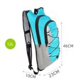 thumbnail image 3 of Mochila De Senderismo Bicicleta Ciclismo Bolsa Correa de hombro ajustable Trekking Bolsa de senderismo (Azul cielo) Likrtyny Para Estrenar, 3 of 8
