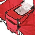 thumbnail image 3 of GoTeam Ensemble de Chaises de Camping Pliantes avec Parasol et Sac Isotherme, Red, 3 of 5