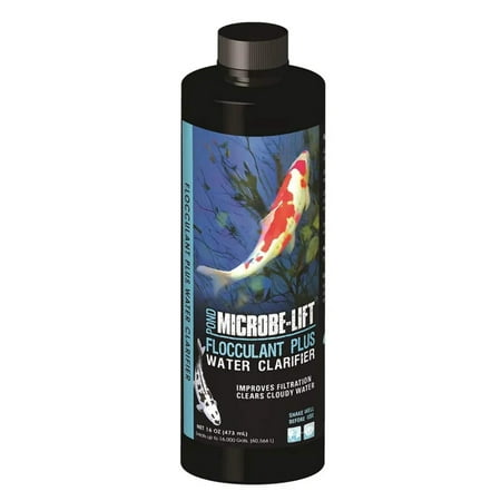 Microbe Lift 16-Ounce Pond Flocculant Plus FPLUS16
